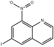 6-碘-8-硝基喹啉 结构式