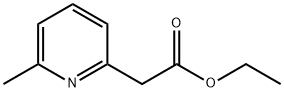 6-甲基吡啶-2-乙酸乙酯 结构式