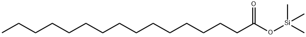 Palmitic acid trimethylsilyl ester 结构式