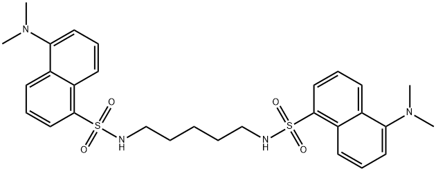 二丹磺酰尸胺 结构式
