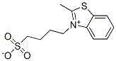 2-甲基-3-(4-磺酸基丁基)苯并噻唑鎓 结构式