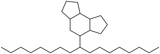 Dodecahydro-4-(1-octylnonyl)-as-indacene 结构式