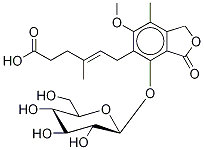 Mycophenolic Acid Phenolic b-D-Glucoside 结构式