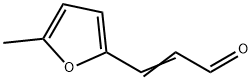 5-甲基-2-呋喃丙烯醛 结构式