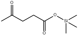 Pentanoic acid, 4-oxo-, trimethylsilyl ester 结构式