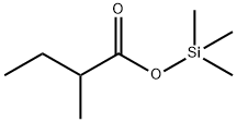 2-Methylbutyric acid trimethylsilyl ester 结构式