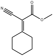 2-氰基-2-环己烷亚基乙酸甲酯 结构式