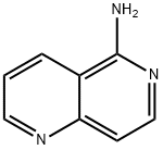 1,6-萘啶-5-胺 结构式