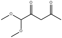 1,1-二甲氧基-2,4-戊二酮 结构式