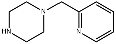 1-[(2-吡啶基)甲基]哌嗪 结构式
