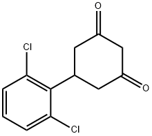 5-(2,6-DICHLOROPHENYL)-1,3-CYCLOHEXANEDIONE 结构式