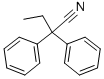 BENZENEACETONITRILE, A-ETHYL-A-PHENYL- 结构式