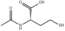 N-acetyl-DL-homocysteine 结构式