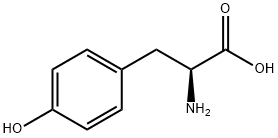 DL-酪氨酸 结构式