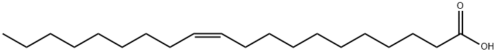 (E)-11-二十烯酸 结构式