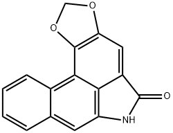 马兜铃内酰胺II 结构式