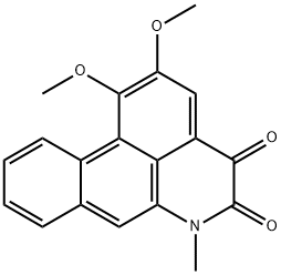 头花千金藤二酮B 结构式