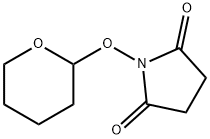 N-(四氢-2H-吡喃-2-氧基)琥珀酰亚胺 结构式