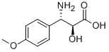 (2R,3R)-3-氨基-2-羟基-3-(4-甲氧基苯基)丙酸 结构式