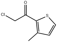 2-氯-1-(3-甲基-2-噻吩基)-乙烷酮 结构式