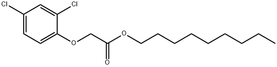 nonyl (2,4-dichlorophenoxy)acetate 结构式