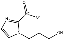 3-(2-nitroimidazol-1-yl)propan-1-ol 结构式