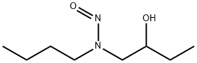 N-BUTYL-N-(2-HYDROXYBUTYL)NITROSAMINE 结构式