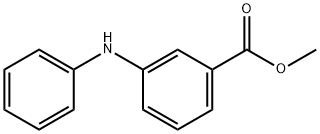 3-ANILINOBENZOIC ACID METHYL ESTER 结构式