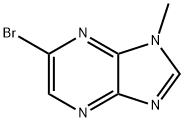 6-溴-1-甲基咪唑并[4,5-B]吡嗪 结构式