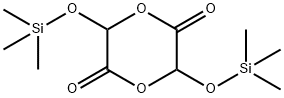 3,6-Bis[(trimethylsilyl)oxy]-1,4-dioxane-2,5-dione 结构式