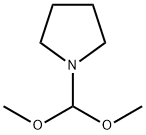 1-(DIMETHOXYMETHYL)PYRROLIDINE 结构式