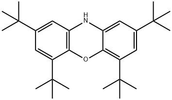 2,4,6,8-Tetra-tert-butyl-10H-phenoxazine 结构式