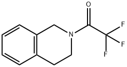 1-(3,4-二氢异喹啉-2(1H)-基)-2,2,2-三氟乙酮 结构式