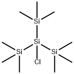 氯三(三甲基甲硅烷基)硅烷 结构式