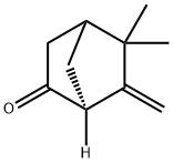 (1S,4S)-5,5-Dimethyl-6-methylenebicyclo[2.2.1]heptan-2-one 结构式