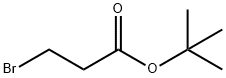 3-溴丙酸叔丁酯 结构式