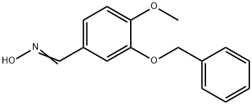 N-{[3-(苄氧基)-4-甲氧基苯基]亚甲基}羟胺 结构式