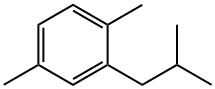 1-ISO-BUTYL-2,5-DIMETHYLBENZENE 结构式