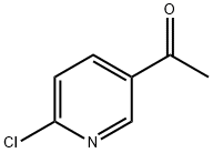 2-氯-5-乙酰基吡啶 结构式