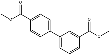 dimethyl [1,1'-biphenyl]-3,4'-dicarboxylate 结构式