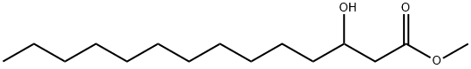 3-羟基十四烷酸甲酯 结构式