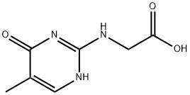 Glycine, N-(1,4-dihydro-5-methyl-4-oxo-2-pyrimidinyl)- (9CI) 结构式