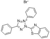 2-(2-苯并噻唑) -3,5-二苯基溴化四氮唑 结构式