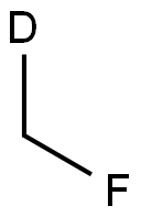 FLUOROMETHANE-D1 结构式