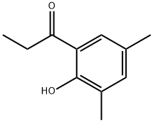 3',5'-DIMETHYL-2'-HYDROXYPROPIOPHENONE 结构式