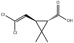 1S-trans-Permethrinic acid 结构式