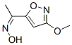 Ethanone, 1-(3-methoxy-5-isoxazolyl)-, oxime, (Z)- (9CI) 结构式