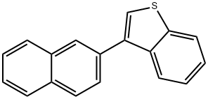 3-(2-Naphtyl)benzo[b]thiophene 结构式