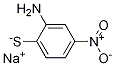 2-氨基-4-硝基苯硫酚 钠盐 结构式