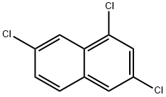 Naphthalene, 1,3,7-trichloro- 结构式